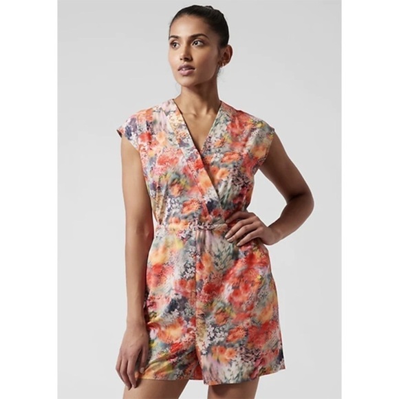 Athleta Marlow Romper size L new with tags - Picture 1 of 10